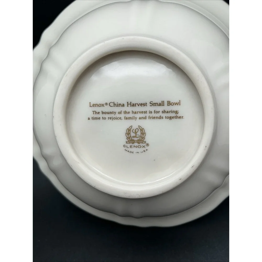 Vintage Lenox China‎ Harvest 6
